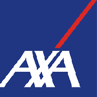 AXA's logo.